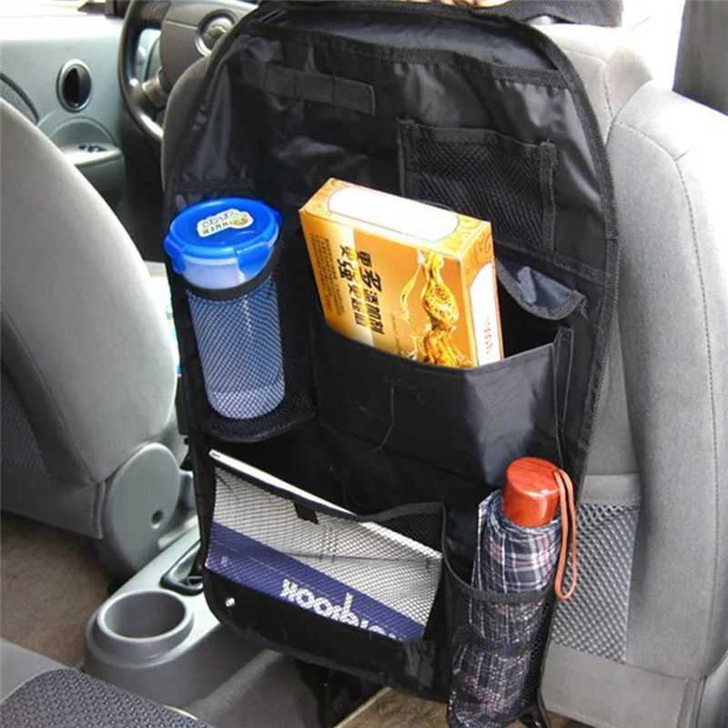 1 шт. автомобильный Органайзер, автомобильная карманная сумка для хранения, органайзер для автомобильного сиденья, черная автомобильная сумка для хранения, сумка для книжной бутылки, автомобильный стиль