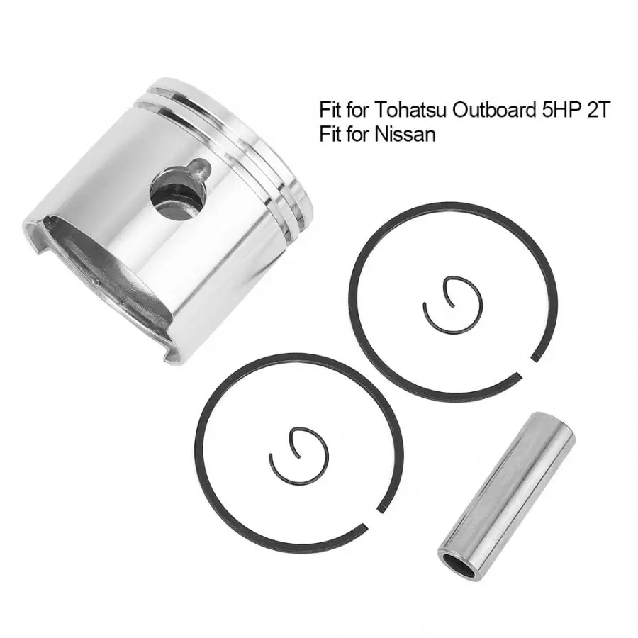 Поршневой Комплект колец для транспортного средства, набор аксессуаров, пригодный для Tohatsu подвесной 5HP 2 T, поршневой комплект из алюминиевого сплава