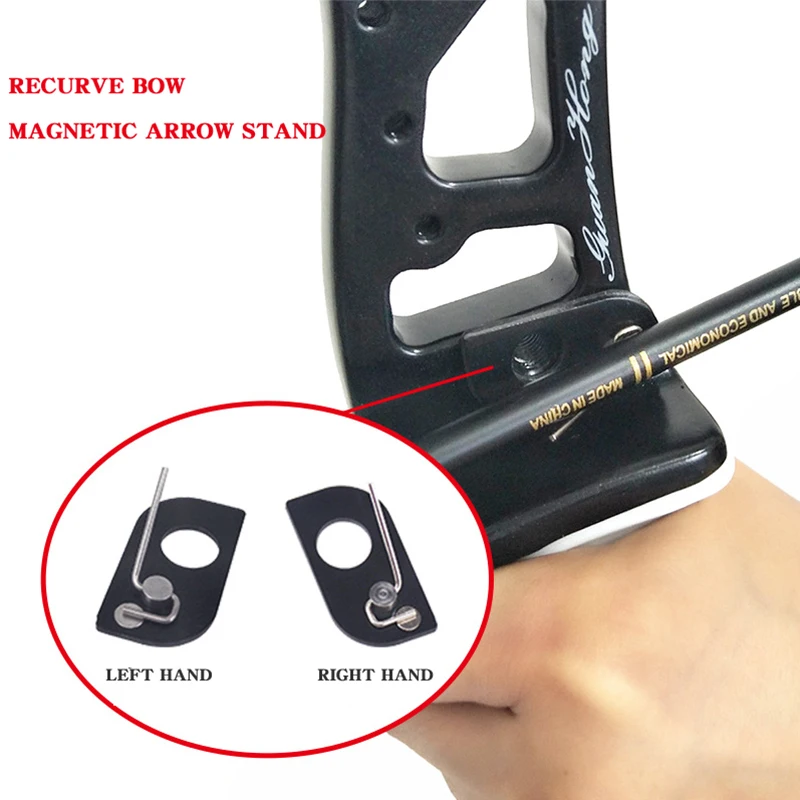 

Outdoor Archery Bow Magnetic Arrow Rest Archery Hunting Left Right Hand Recurve Bow Shot Sport Hunting Accessory