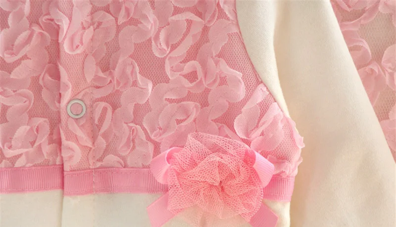 Humor Bear Princess Style Baby Girl Clothes Girls Lace Rompers+Hats Baby Clothing Sets Infant Jumpsuit Gifts