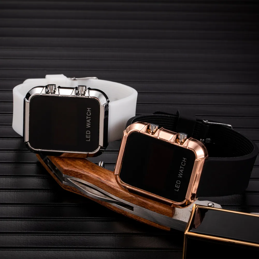 Men Women LED Watches Digital Watch Electronic Clock Hodinky Male Clock Female Watch Sport Fitness Wristwatch For Boys Girls