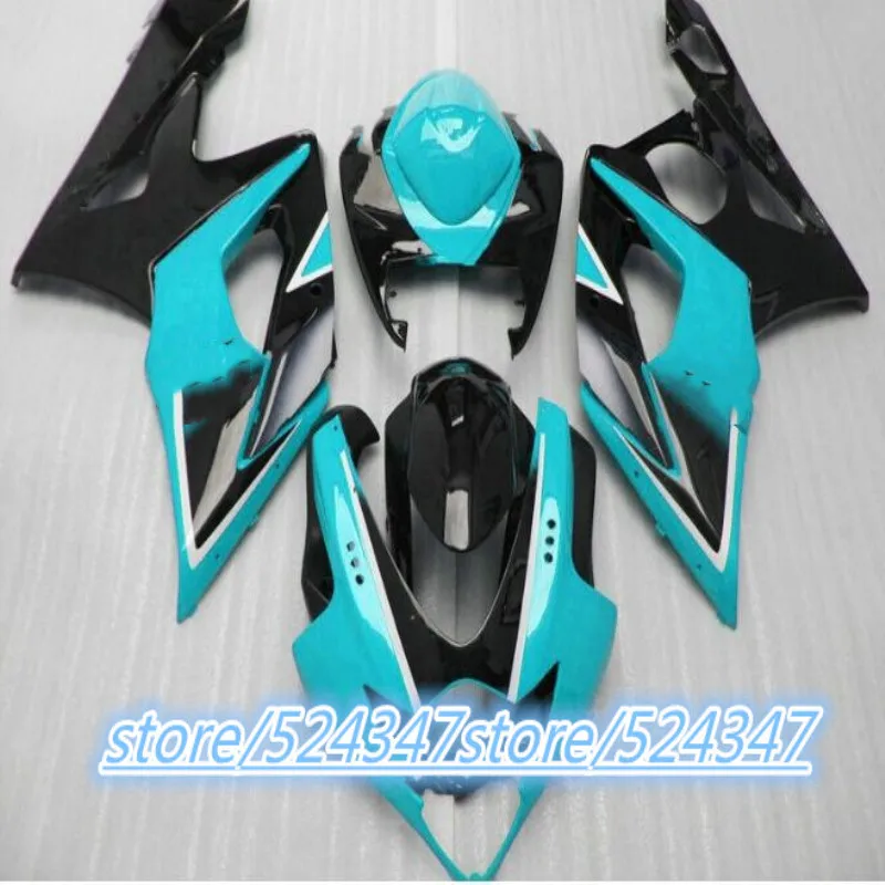 

New ABS Fairings Kit Fit For SUZUKI GSXR1000 2005-2006 GSXR1000 K5 fairings bright black blue black