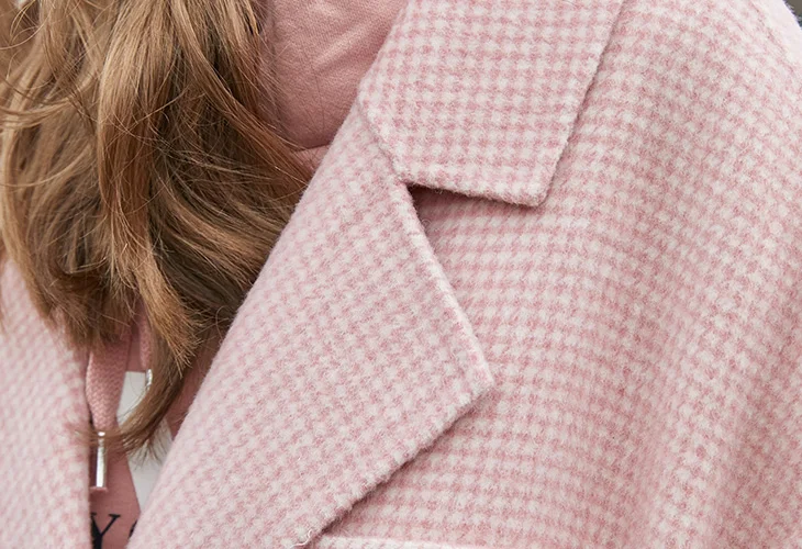Vero Moda новое Шерстяное приталенное шерстяное пальто с воротником | 319427513