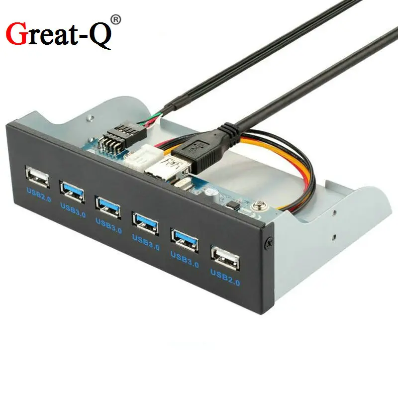 19Pin + 9Pin 2 порта USB2.0 4 USB 3 0 hub Передняя панель комбинированный кронштейн адаптер для
