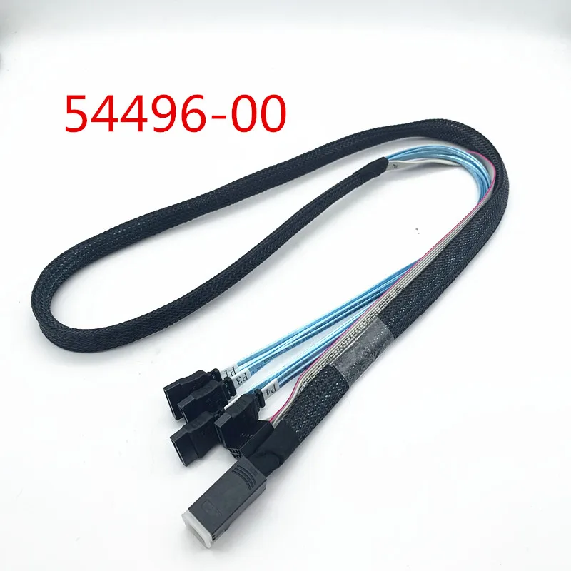 LSI00411 54496 00 SA F43S7PS 1M N2 SFF8643 mini sas HD MiniSAS a SATA ...