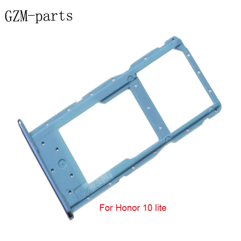 GZM-parts, 1 шт, лоток для sim-карты, двойной слот, держатель, запасная часть для huawei Honor 10/10 Lite/Honor 9 Lite