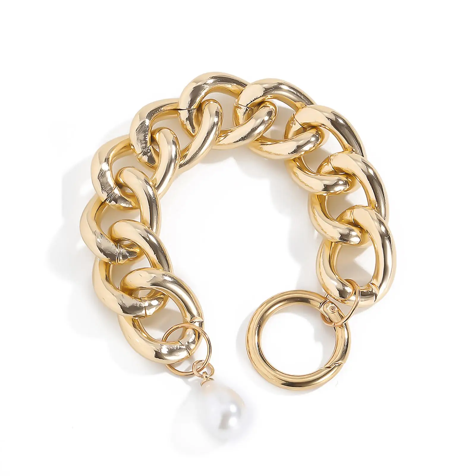 2020 Women Bracelet Fashion Baroque Style Pearl Vintage Hollow Bangle Jewelry Gift Simple Holiday Bracelets | Украшения и