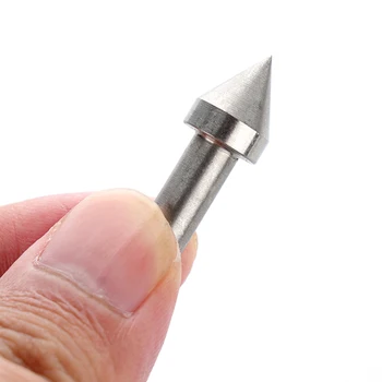 

8mm Shank Rotary Center Dead Center for Mini Lathe Machine Tool Use Stainless Steel Useful Tools for Factory