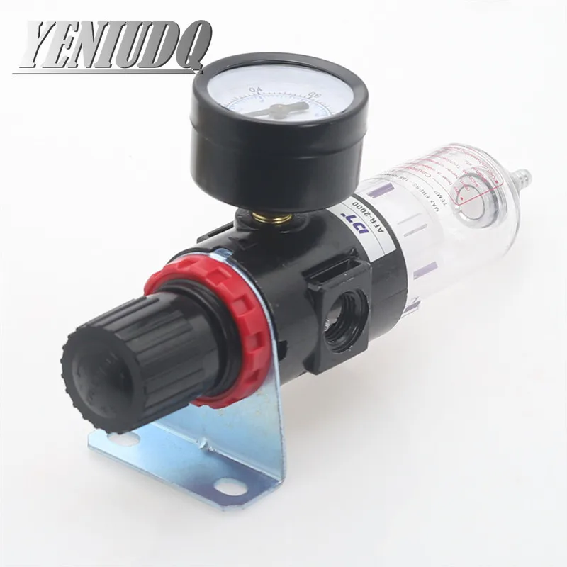 Afr-2000 1/4 Pneumatic Filters AFR2000 Filter for Air Compressor Moisture Separator Pressure Regulator Oil Water separators Unit