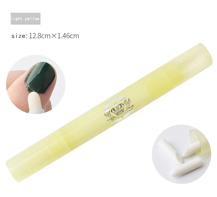 light yellow 1 шт. очистки маникюрных инструментов кисточки для маникюра, щетка для чистки инструмент с ногтевым напильником мягкий удаления пыли инструментах перо - Цвет: light yellow