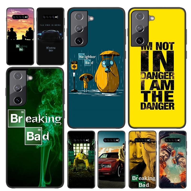Silicone Cover Breaking Bad For Samsung Galaxy S21 S20 FE Ultra S10 S10e Lite S9 S8 S7 S6 Edge Plus Phone Case | Мобильные телефоны