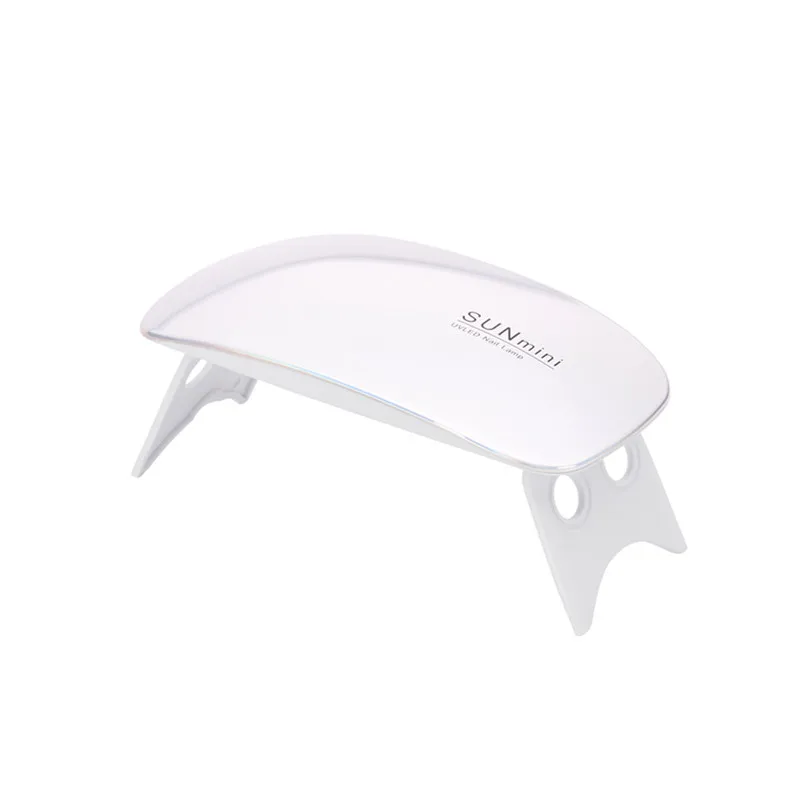 Portable Nail Dryer 6W UV LED Nail Lamp Manicure Apparatus For Gel Nail Polish Nail Art Lamp For Drying Nails Home Use 4