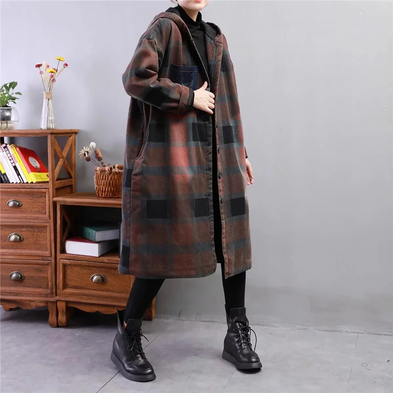 Max LuLu Korean Fashion Luxury Streetwear Ladies Long Parka Womens Vintage Denim Winter Jackets Thicken Warm Coats Windbreakers