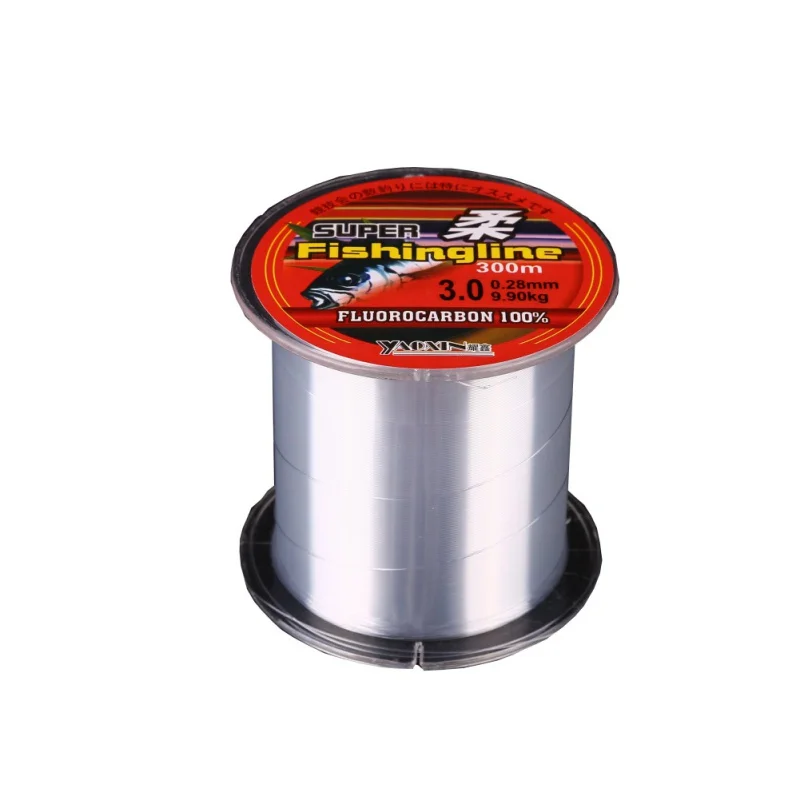 Fishing Lines 100/150/200/300/500M Super Strong 100% Transparent Nylon Not  Fluorocarbon Fishing Tackle Non-Linen Multifilament