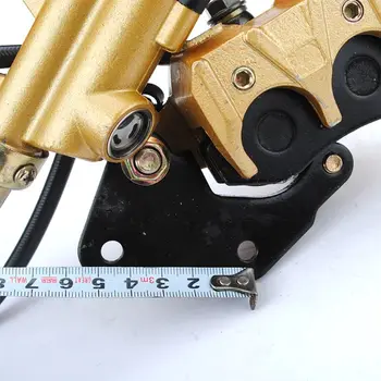 

Motocross Hydraulic Rear Disc Brake Caliper System 110-125 ATV Bike Gokart Tool X7JF