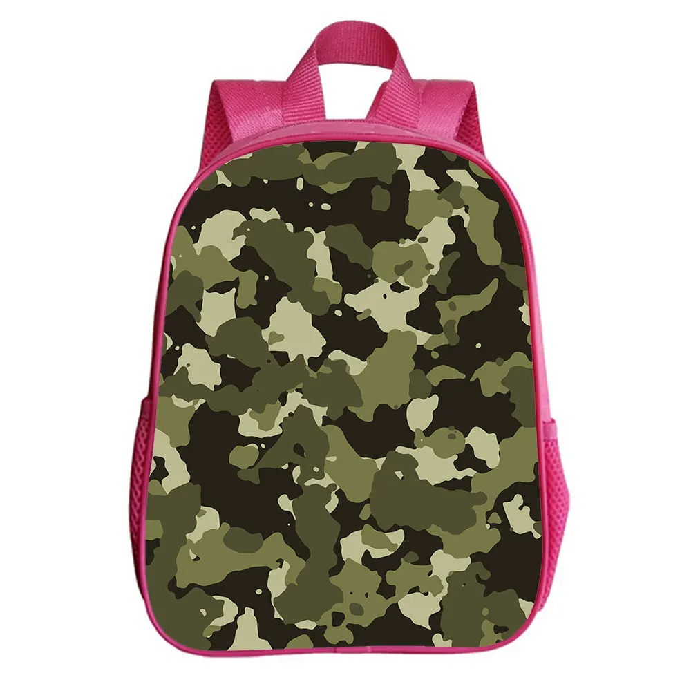 

Camouflage School Bags Kids Cartoon Rucksack Boys Girls Unisex Travel Laptop Knapsack Students Bag Kindergarten school bag