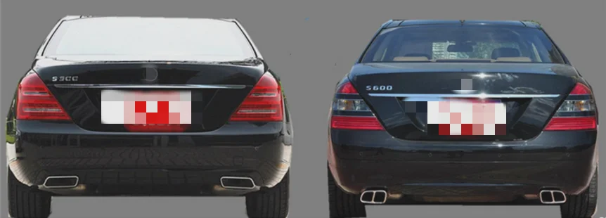 EOsuns задний блок освещения для Mercedes-Benz S Class W221 S300 S350 S400 S500 S600 2006-2013
