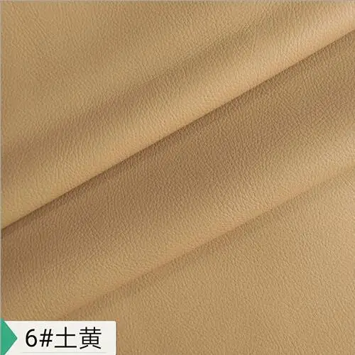 6 Nice PU leather Fabric, Faux Leather Fabric for Sewing, PU artificial leather for DIY bag material - Цвет: 6