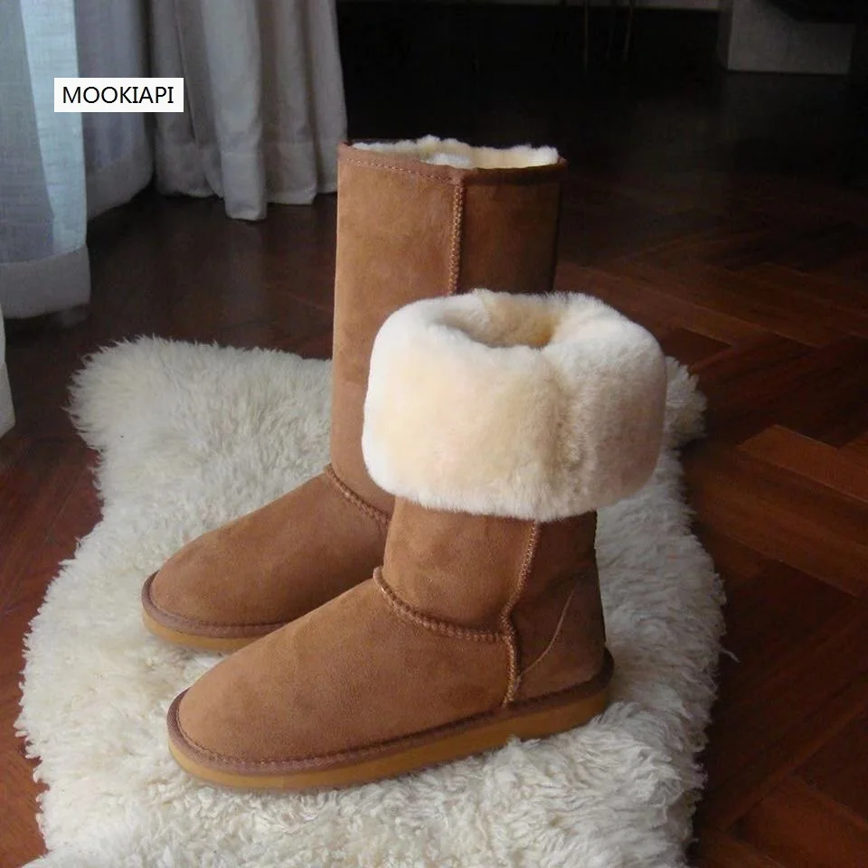 Natural Wool Classic Women Shoes 