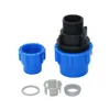 PE Tube Quick Connector Reducing Elbow Tee Water Splitter 63/50/40/32/25/20mm Plastic Coupler Farm Water Pipe Fittings 4