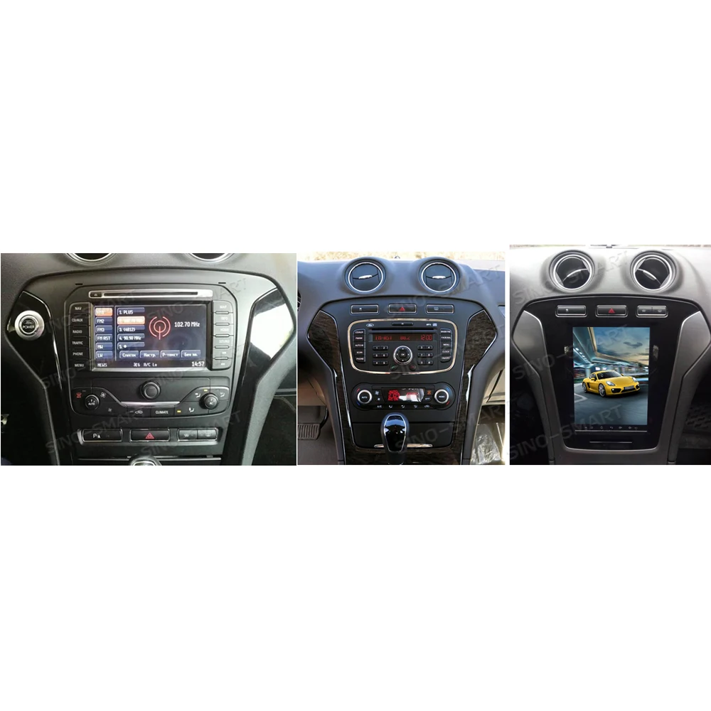 128GB 10.4 Tesla Screen CarPlay For Ford Mondeo MK4 2011 - 2013 Car GPS  Multimedia Android 12 Radio Stereo Navi Player HeadUnit - AliExpress