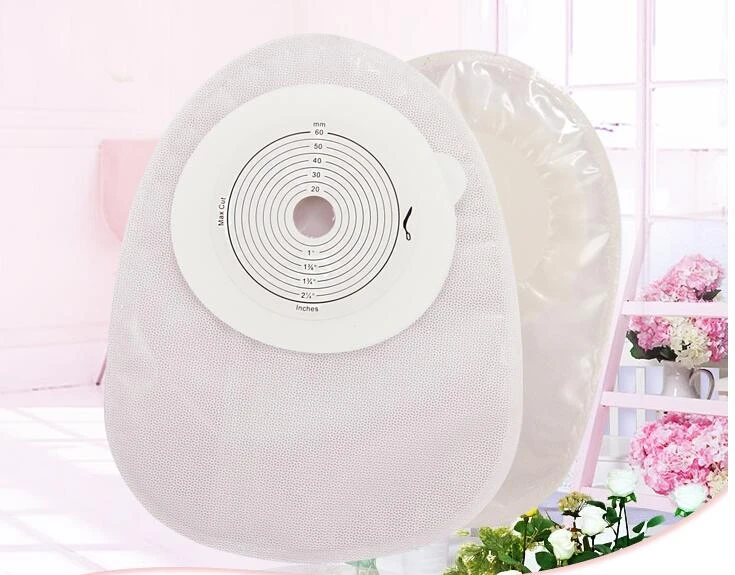 10 Pcs One Piece Ostomy Bag 15 60mm Closed Mouth Stool Squat Bag Model 1901b Ostomy Bag Aliexpress