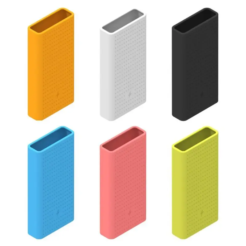 

Portable Silicone Protective Case Cover Skin Shell for Xiaomi 20000mAh Mobile Power Bank 2nd Generation Accessories