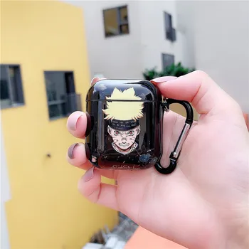 

Hipster Fashionista NARUTO Uzumaki Naruto Uchiha Sasuke Headphone Cases For Apple Airpods Soft TPU Silicone Earphone Cover