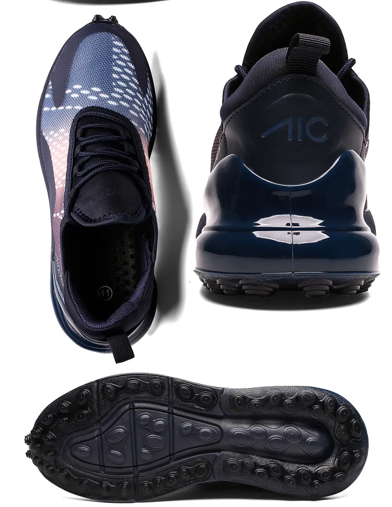 Обувь на воздушной подушке; сезон осень; трендовая дышащая спортивная обувь в Корейском стиле; модная обувь; Мужская обувь; повседневная обувь унисекс; большие размеры
