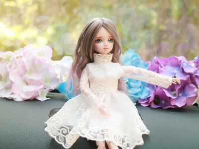 1/6 BJD Кукла шарнирная кукла окрашенные глаза Bjd пластиковая кукла 30 см куклы для девочек игрушки длинный парик волосы тело мода кукла для девочек - Цвет: 25