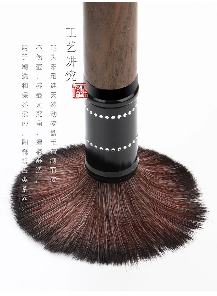 Description Picture 4 of itemVarious Type Cleaning Brush For Coffee Machine Tea Set Soymilk Machine Nylon Brush Wooden Handle Material Kitchen Tools