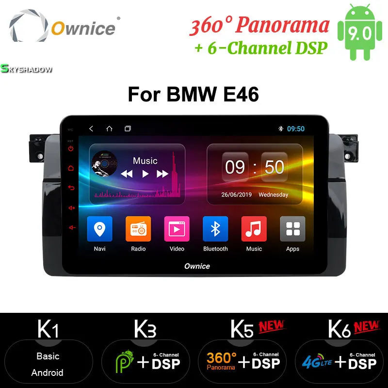 Ownice DSP Octa Core Android 9 0 автомобильный dvd gps навигатор canbus Радио RDS OBD 2g + 32g 1024x600 obd 4G LTE carplay