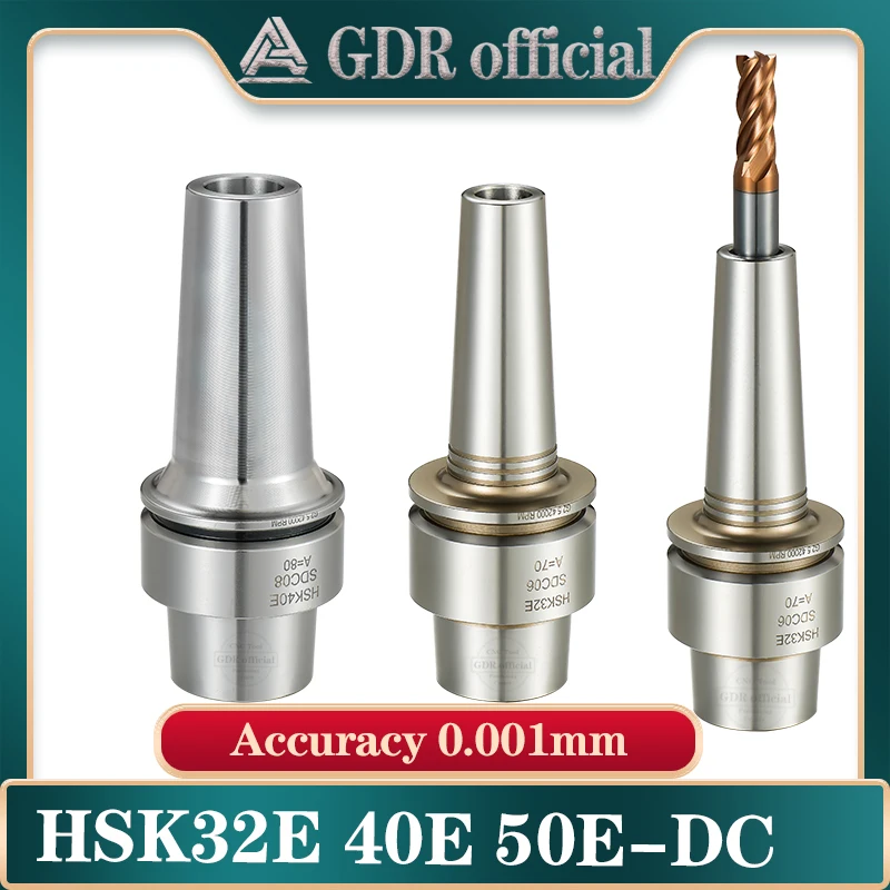 Держатель инструмента HSK32E HSK40E HSK50E 25E DC6 DC8 обратный инструмент с ЧПУ