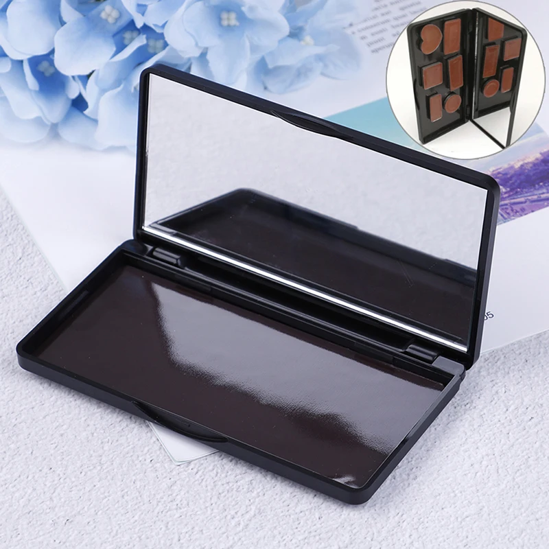 Eye Makeup Set Makeup Set Makeup Kit Cosmetics Storage Box 1pc Grids Pots Beauty Glazed Empty Magnetic Eyeshadow Palette Glitter Makeup Dispensing Box