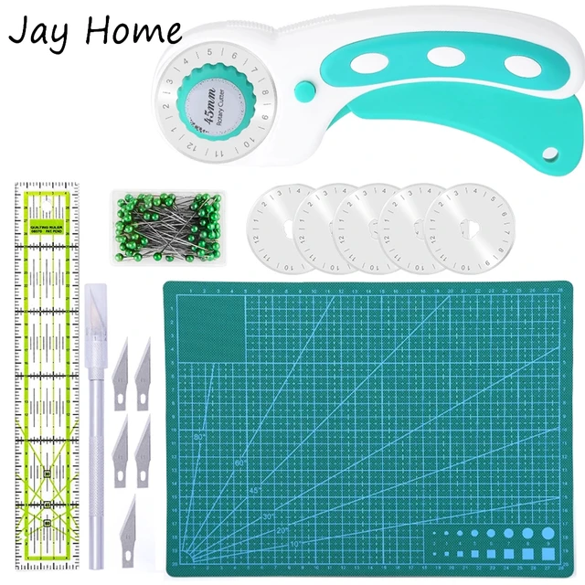 Rotary Cutters Set Cutting Mat Patchwork Ruler Kit - Set Cutting Patchwork  Ruler - Aliexpress