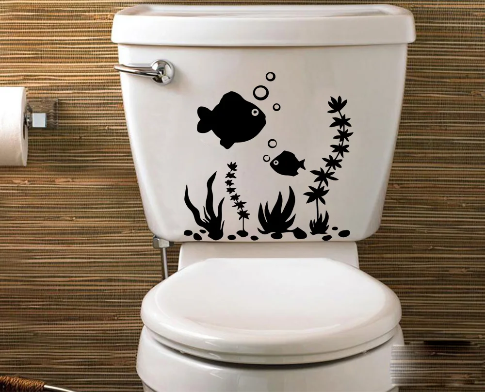 

Lovely Fish Wall Art Decal Wall Stickers Pvc Material Home Decoration Wall Decal Background Wall Art Decal