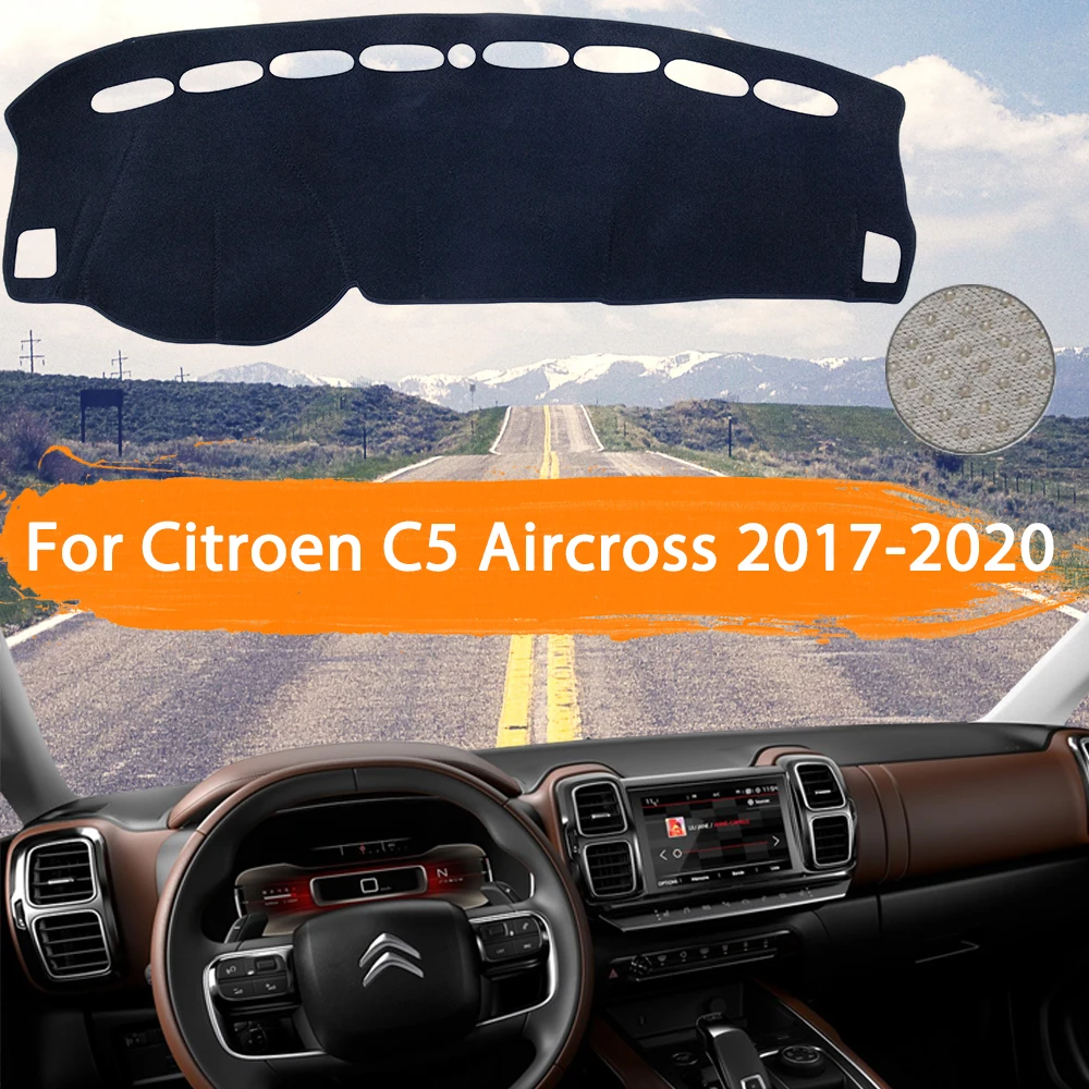 Чехол для приборной панели автомобиля коврик Citroen C5 Aircross 2017 2018 2019 2020