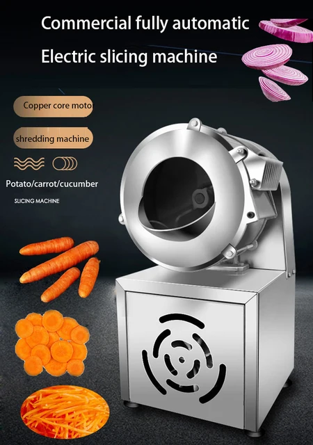 fc-502 electric automatic carrot shredder shredding