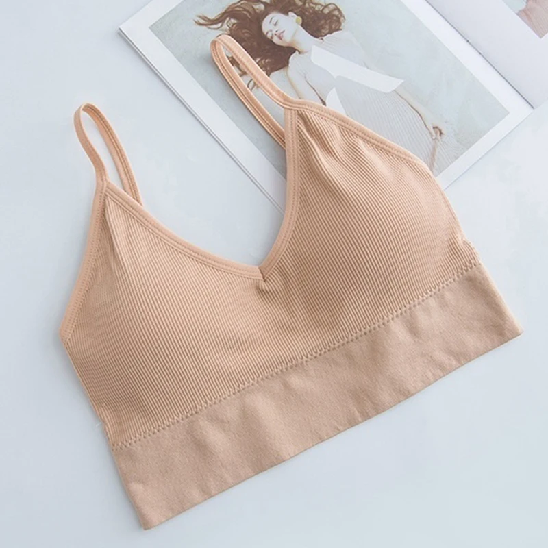 Спортивный бюстгальтер с открытой спиной высокая эластичность дышащий