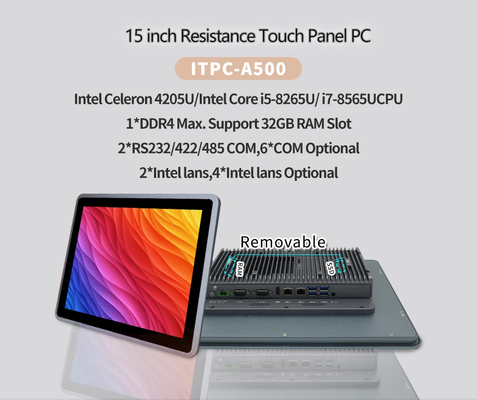 Yanling 15 Inch Industrial All-In-One Computer with Intel Celeron 4205U Processor and Resistive Touch Screen Description Image.This Product Can Be Found With The Tag Names Automotive, Beauty Health, Computers Electronics, Fashion, Home Garden, Online shopping, Phones Accessories, Toys Sports, Weddings Events