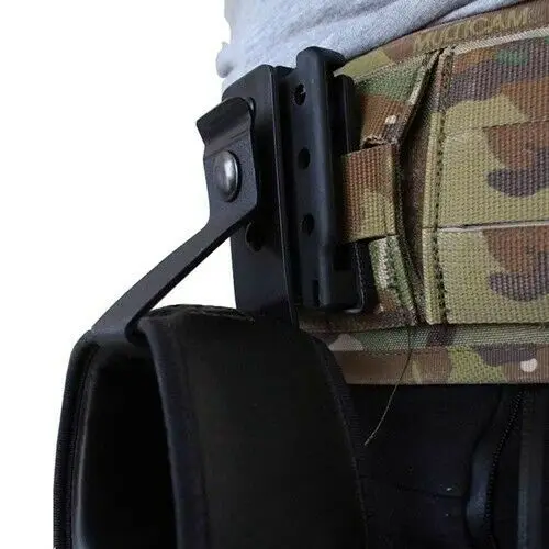 Тактическая гарнитура висячая Пряжка Крюк Зажим для ремня MOLLE ремень Quick release