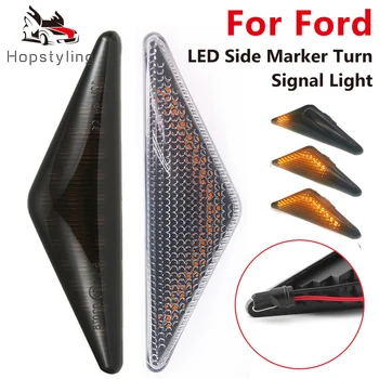 

2PCS Led Side Marker Turn Signal Light lamp For Ford Focus MK I 1998-2004 Ford Mondeo MK III 2000-2007
