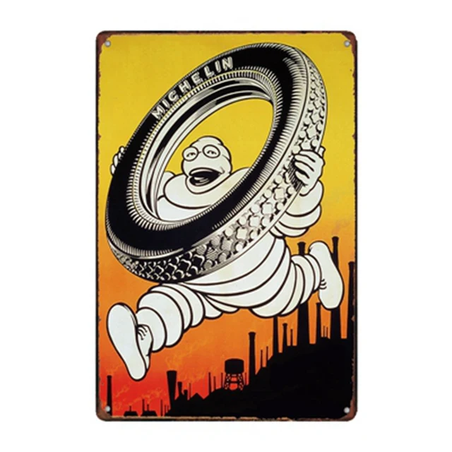 Motor Oil Signs Garage Metal Plaque Gas Station Tin Plate Retro Poster Home Decorative 20x30cm 3520