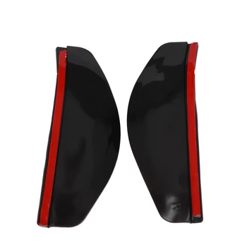 

2pcs Car Rearview Mirror Rain Water Rainproof Eyebrow Cover Side Shield L & R