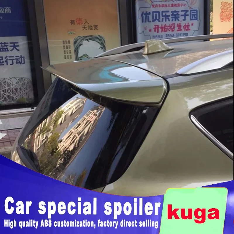 Новый обтекаемый стиль 2013 2014 2015 2016 2017 для ford escel kuga ST заднее окно крыло спойлер из