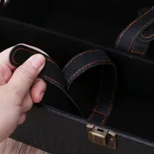 Коробка для винных бутылок, кожаная роскошная сумка 2 цвета красного вина шампанского, сумка-переноска, чехол для путешествий, органайзер, подарок, 72XF