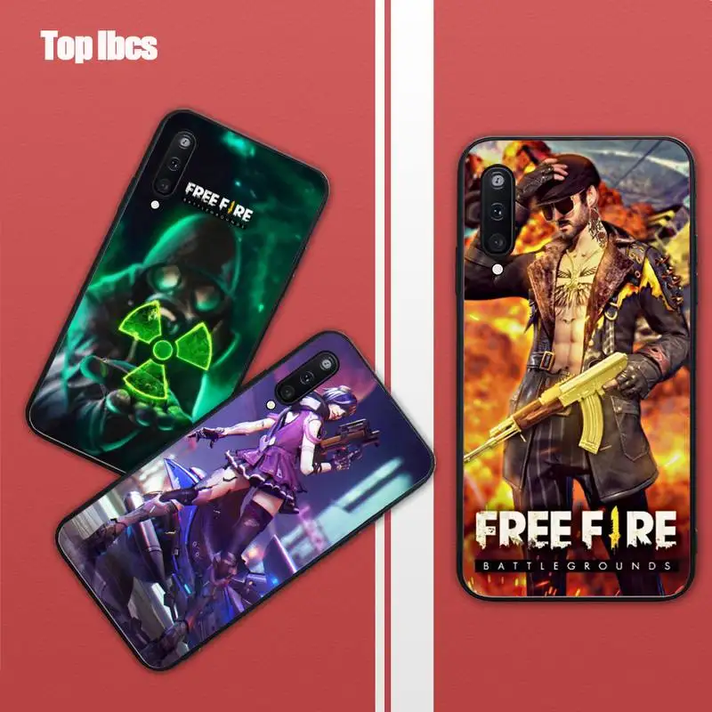Чехол TOPLBCS Free Fire мобильный телефон для Samsung galaxy A01 A10 A31 A51 A71 A91 A10S A30S m20 funda | Мобильные
