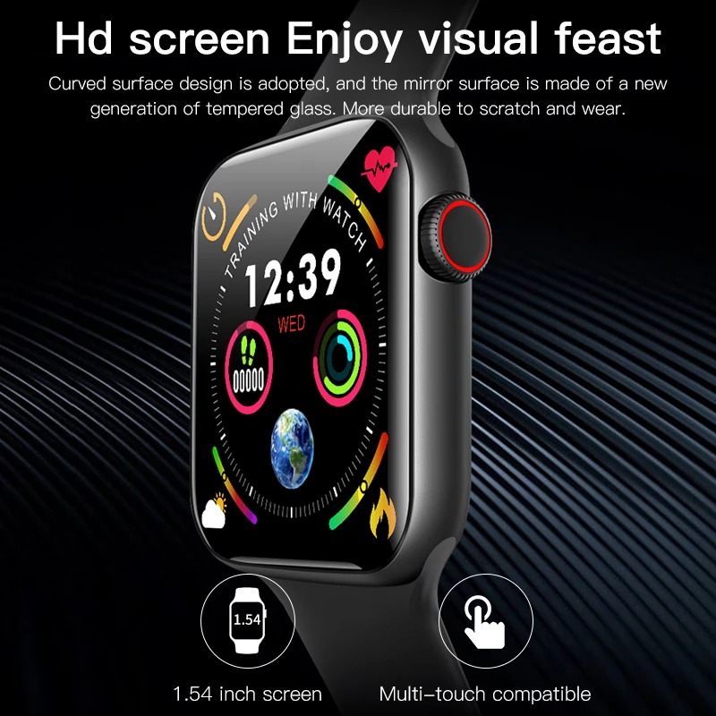 C300 Smart Watch Men Waterproof SmartWatch Heart Rate Blood Pressure Oxygen Monitor Bluetooth Fitness Tracker for Android IOS