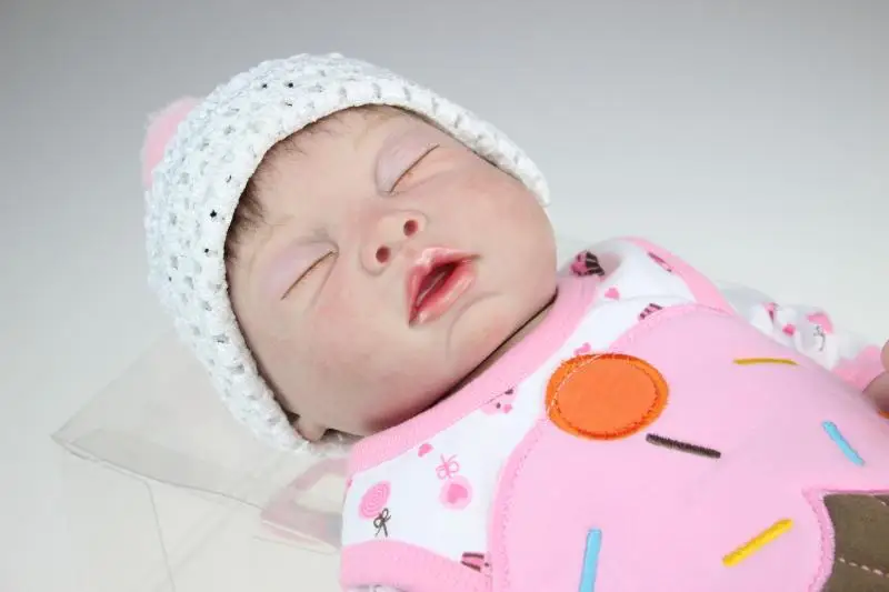 Топ Reborn Baby Реалистичная кукла 57 см высокое искусство милый горячий стиль мягкая силиконовая креативная игрушка для мамы и Ребенка Рождественский подарок