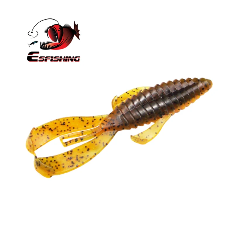 KESFISHING приманки новый Rage ошибка Craw 100 мм 8 2g 6 штук рыболовная приманка мягкие Leurre